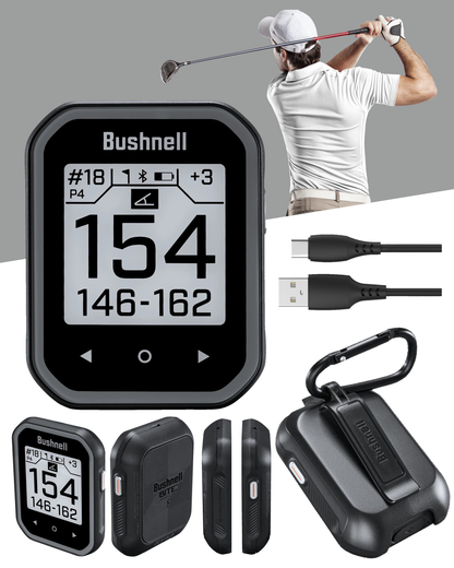 Bushnell Phantom 3 Slope Handheld GPS Golf Green with Slope Technology, Touchscreen, Magnetic Cart Mount, Wearable4U
