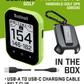 Bushnell Phantom 3 Slope GPS Golf Green with Slope Technology, Touchscreen, Magnetic Cart Mount, Wearable4U