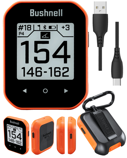 Bushnell Phantom 3 Slope Handheld GPS Golf Green with Slope Technology, Touchscreen, Magnetic Cart Mount, Wearable4U