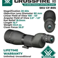 Vortex Optics Crossfire HD 20-60x80 Straight Spotting Scope (CF-80S)