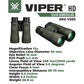 Vortex Optics Viper HD 12x50 Roof Prism Binocular (V203)