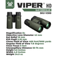 Vortex Optics Viper HD 8x42 Roof Prism Binocular (V200)