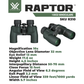 Vortex Optics Raptor 10x32 Porro Prism Binocular (R310)