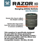 Vortex Optics Razor HD Reticle Eyepiece Ranging MOA (RS-85REA)