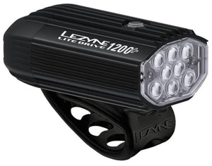 Lezyne Lite Drive 1200+ Front Bicycle Light, White LED, USB Rechargeable