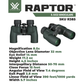 Vortex Optics Raptor 8.5x32 Porro Prism Binocular (R385)