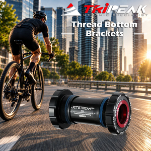 TriPeak Thread Bottom Brackets ITA, 3-in-1 core system, ceramic, Shimano Standard tool required