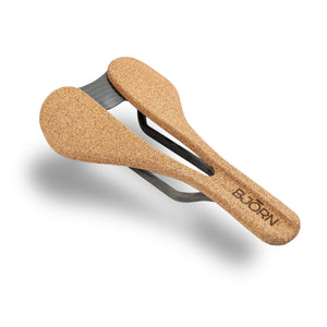 Bjorn Cycles Carbon Bicycle Saddle with Cork pad Probka