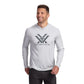 Vortex Optics UPF 50 Sun Slayer Hoodies, Cool Grey