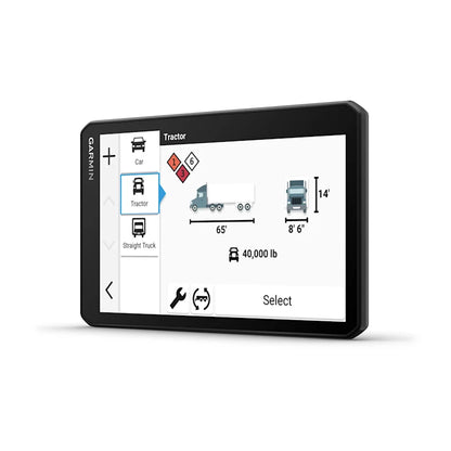 Garmin dezlCam OTR725 7" GPS Truck Navigator with Built-in Dash Cam (010-02927-00)