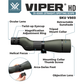 Vortex Optics Viper HD 20-60x85 Straight Spotting Scope (V503)