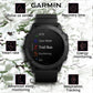 Garmin tactix Delta Sapphire Edition Premium Tactical GPS Black Watch with Silicone Band (010-02357-00)