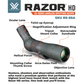 Vortex Optics Razor HD 22-48x65 (Angled) Spotting Scope (RS-65A)