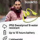 Suunto Sonic Open-Ear Bone Conduction Sports Headphone, Lime, Bluetooth Wireless Headset, Bass & Multipoint Connection, 10H Playtime, Fast Charging