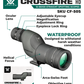 Vortex Optics Crossfire HD 12-36x50 Straight Spotting Scope (CF-50S)