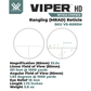 Vortex Optics Viper HD 85mm Spotting Scope Reticle Eyepiece Ranging (MRAD) (VS-85REM)