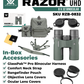 Vortex Optics Razor UHD 8x32 Binoculars & GlassPak Pro Binocular Harness (RZB-0832)