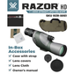 Vortex Optics Razor HD 11-33x50 Straight Spotting Scope (RZR-50S1)