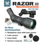 Vortex Optics Razor HD 27-60X85 (Angled) Spotting Scope (RS-85A)