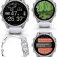 Garmin fenix 8 – 43 mm, AMOLED Multisport GPS Smartwatch, Silver with Whitestone Silicone Band, Built-in LED Flashlight (010-02903-00)