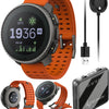SUUNTO Vertical Adventure GPS Watch, Large Screen, Offline Maps, Solar Charging with Wearable4U Power Bank SQ Bundle - Canyon