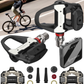 Favero Assioma PRO RS/MX Power Meter Pedal Sets – Road & MTB Compatibility, Easy-to-Transfer, Cycling Dynamics, Best Value with Wearable4U Bundle