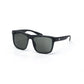 Vortex Optics Banshee Sunglasses UV Protection Polarized Ballistic Rated, Black/Smoke - No Mirror (EBA-BKS)