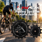 TriPeak Pulley System AOPW AERO, 12/18T for Shimano RD-92xx/81xx/71xx 12s; SRAM AXS RD E1 RED/FORCE 2x12s