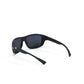 Vortex Optics Jackal Sunglasses UV Protection, Polarized, Ballistic Rated, Black/Smoke - No Mirror (EJA-BKS)