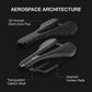 Bjorn Cycles Carbon Bicycle Short-Nose Saddle with 3D-Printed Pad Kort 143 mm