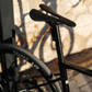 Bjorn Cycles Carbon Bicycle Short-Nose Saddle with 3D-Printed Pad Kort 143 mm