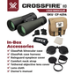 Vortex Optics Crossfire HD 12x50 Green Binocular (CF-4314)