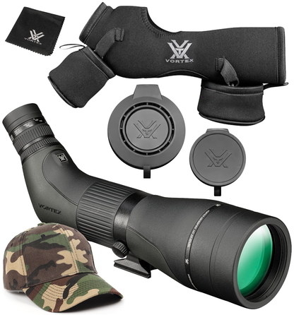 Vortex Optics Crossfire HD 20-60x80 Angled Spotting Scope (CF-80A)