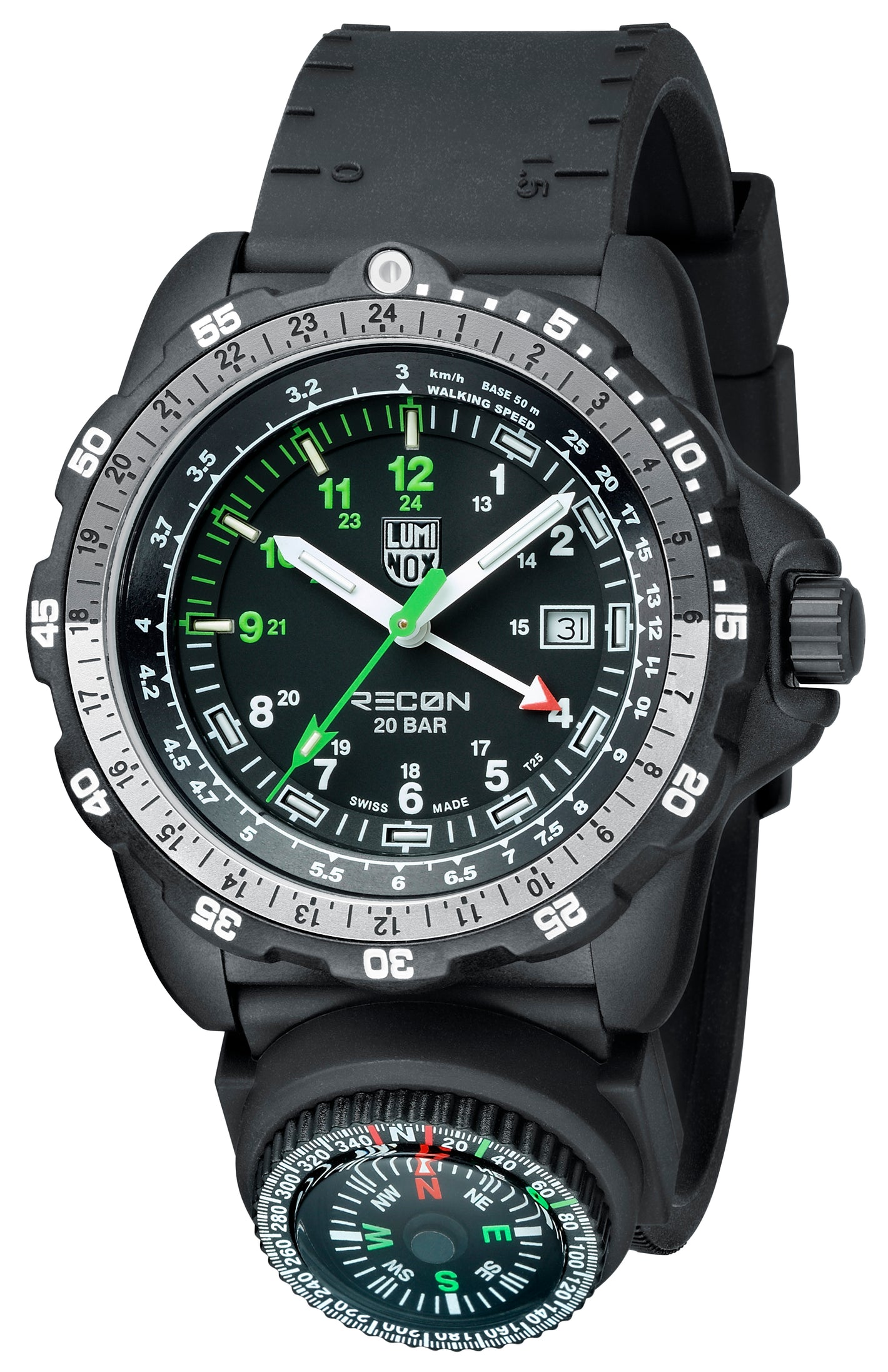 Luminox Recon NAV SPC (XL.8831.KM.F_W4U) Mens Wrist Watch 46 mm Swiss Quartz