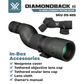 Vortex Optics Diamondback HD Spotting Scope 16-48x65 Straight (DS-65S)