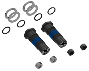 Favero Assioma Duo-Shi Power meter with sensors on both sides compatible with Shimano pedal bodies (772-02-S_PowerBankSq_W4U) with Wearable4U Power Bank Bundle