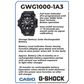Casio Mudmaster Watch GWG1000-1A3