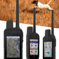 Garmin Alpha 200 Plus Dog Tracking & Training Handheld GPS, 3.5” Touchscreen, Track & Train Up to 20 Dogs from 9 Miles, Preloaded TopoActive Maps, 18 Training Levels with Wearable4U Power Bank Bundle  (010-04014-00_W4U)