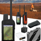 Garmin Alpha 200 Plus Dog Tracking & Training Handheld GPS, 3.5” Touchscreen, Track & Train Up to 20 Dogs from 9 Miles, Preloaded TopoActive Maps, 18 Training Levels with Wearable4U Power Bank Bundle  (010-04014-00_W4U)