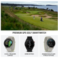 Garmin Approach S72 Golf GPS Smartwatch, AMOLED, Advanced Golf Features, Green Reading, Swing Metrics, 43,000+ CourseView Maps | Wearable4U Bundle