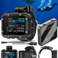 Garmin Descent X30, Rugged Dive Computer, Surface GPS, Button Controls, Up to 30 Hours of Battery Life, Vibrant 2.4-inch Color Display (010-03892-00) w/ Wearable4U Bundle