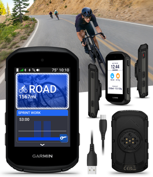 Garmin Edge 550 GPS Cycling Computer, Color Display, Button Controls, Preloaded Maps & Advanced Training Features (010-03022-00)