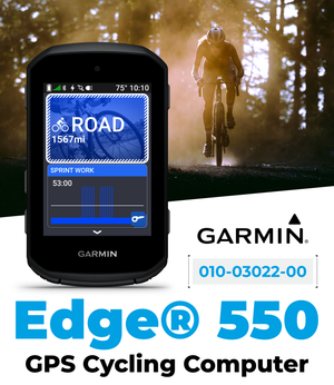 Garmin Edge 550 GPS Cycling Computer, Color Display, Button Controls, Preloaded Maps & Advanced Training Features (010-03022-00)