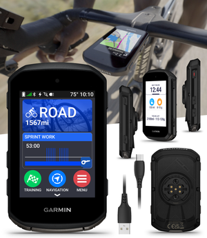 Garmin Edge 850 Compact GPS Cycling Computer, Vivid Color Touchscreen Display, Bike-Specific Mapping, Advanced Training & Performance Insights (010-03023-00)