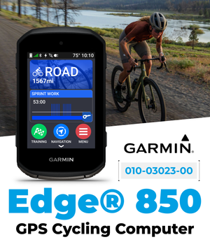 Garmin Edge 850 Compact GPS Cycling Computer, Vivid Color Touchscreen Display, Bike-Specific Mapping, Advanced Training & Performance Insights (010-03023-00)