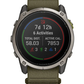 Garmin Enduro 4 Premium GPS Smartwatch, Sapphire, Solar Charging, Ultralight Design, LED Flashlight, Advanced Training & Endurance Features, TopoActive Maps (010-04799-00_W4U)
