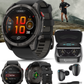 Garmin Fenix 8 Pro - 47 mm/51 mm AMOLED Sapphire Premium Connected Multisport GPS Smartwatch, inReach Technology | Wearable4U Bundle