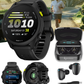 Garmin Forerunner 70 Easy-to-Use GPS Running Smartwatch AMOLED Touchscreen Display