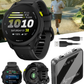 Garmin Forerunner 70 Easy-to-Use GPS Running Smartwatch AMOLED Touchscreen Display