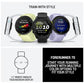 Garmin Forerunner 70 Easy-to-Use GPS Running Smartwatch AMOLED Touchscreen Display